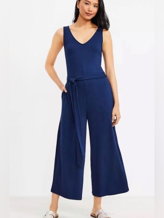 Lou & Grey Pants - Lou & Grey Signature Softblend Lite Double V Jumpsuit, NWT ($80)!